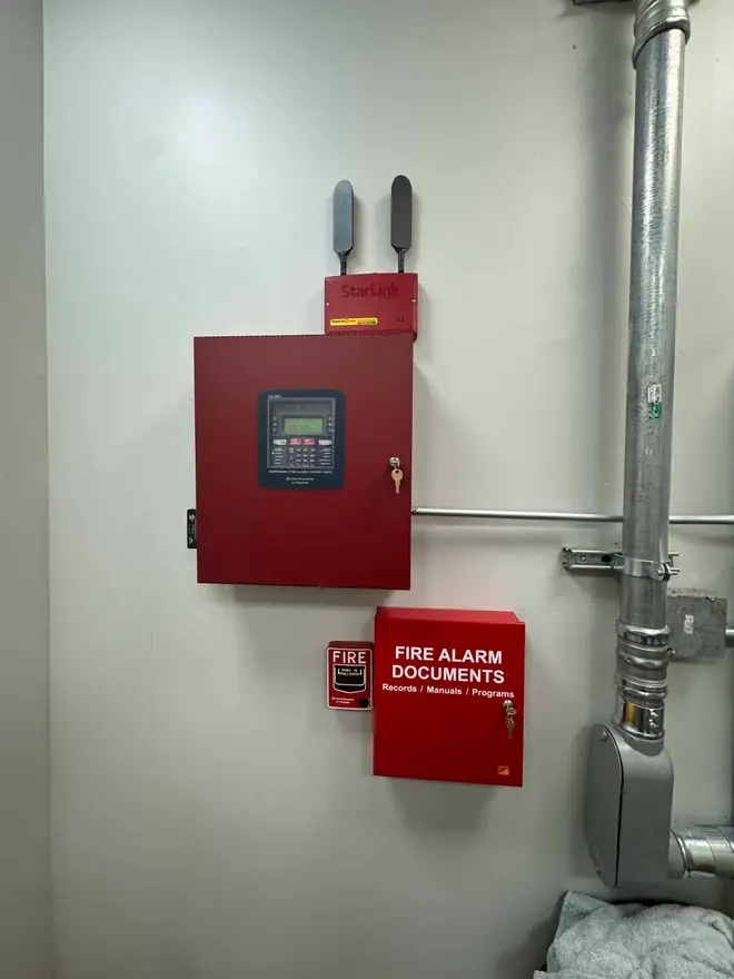 fire alarm system in Houston