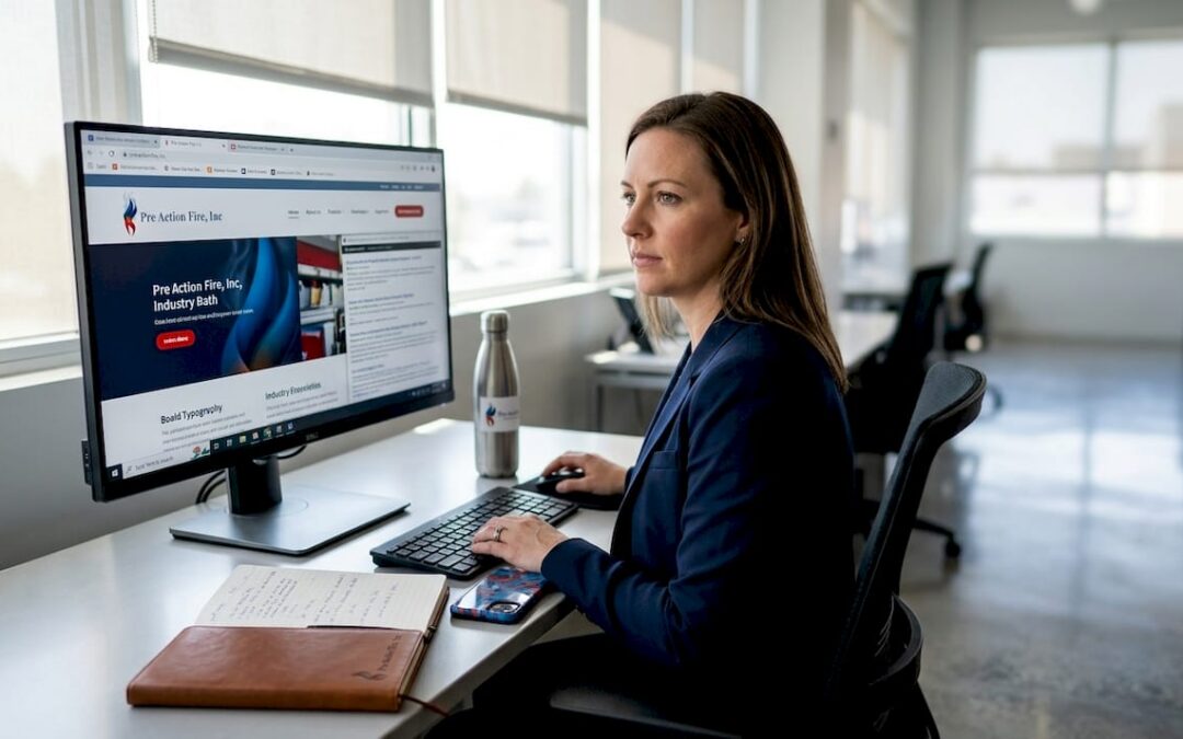 Professional reviewing business website alternatives